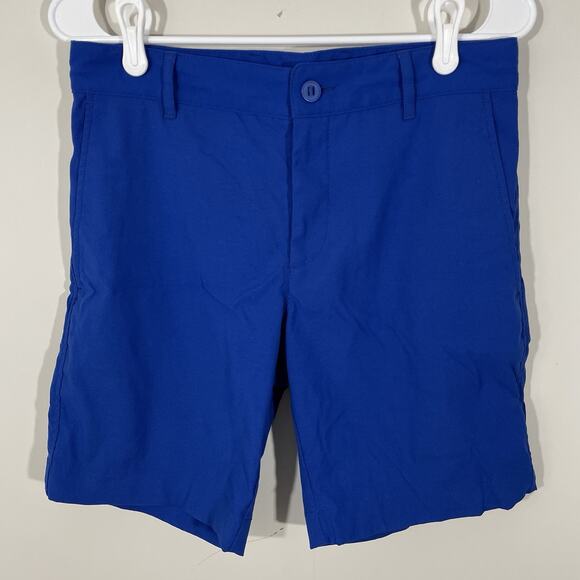 Outlier New Way Seven-Fives Shorts Mens Size 29 F. Cloth Canvas Blue Cobalt - Picture 1 of 5